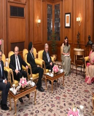 UN Secretary-General Guterres Calls on Indian President Murmu