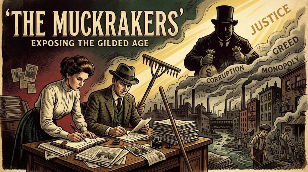 The Muckrakers: How Turn-of-the-Century Journalists Exposed America's Dark Underbelly and Fueled the Progressive Era