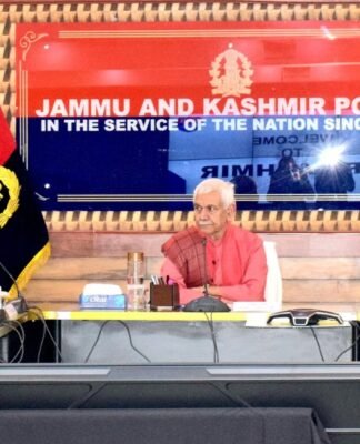 Lieutenant Governor Reviews Law and Order Situation in Kashmir