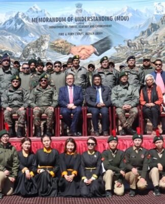 Indian Army Takes Historic Step Towards Wildlife Conservation in Ladakh