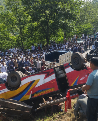 J&K: 20 killed, several injured as overcrowded bus plunges into gorge in Udhampur
