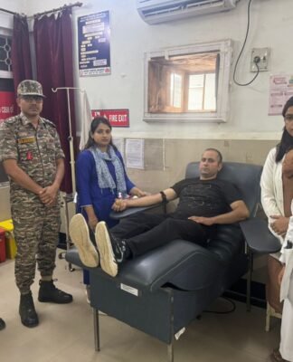 CRPF 137 Battalion Donates Blood to Save Udhampur Bus Accident Victims