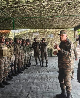 Northern Army Commander Evaluates Counter Terror Security Grid