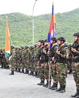 India-Cambodia Joint Military Exercise Concludes in Cambodia