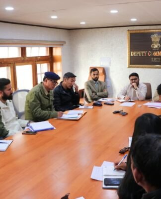 Leh Administration Reviews Drug Abuse Cases, Strengthens Anti-Narcotics Measures