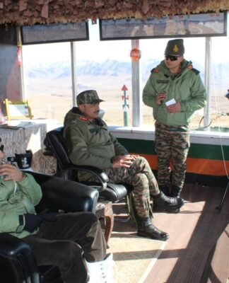 Defence Secretary assesses military readiness and border infrastructure in Leh