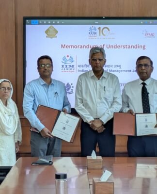 IIM Jammu and NIT Srinagar Forge Strategic Partnership to Advance Academic Excellence, Innovation, Entrepreneurship and Regional Development of U.T of Jammu, Kashmir and Ladakh