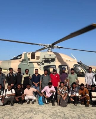 24 Indian Crew Members Rescued After Attack on Tanker Near Oman