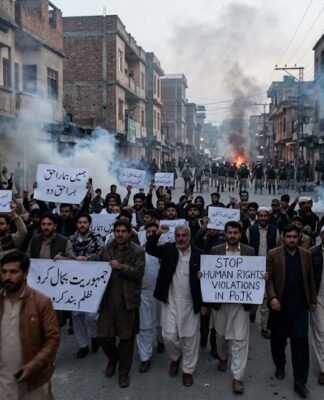 Unrest in PoJK Draws Global Attention Amid Allegations of Rights Violations and Democratic Suppression