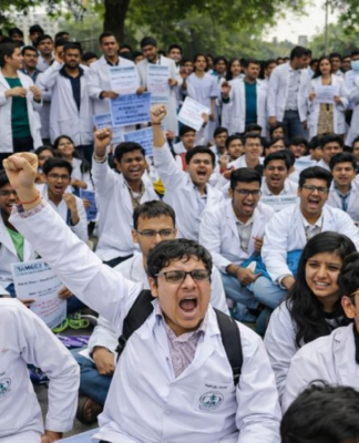 FMGE June 2026 row: Students demand relief after 88 pc fail