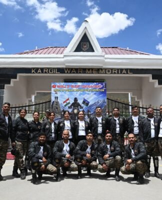 Sanchar Shakti Reaches Kargil War Memorial