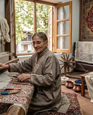 J&K Showcases Textile Heritage at Bharat Tex 2026