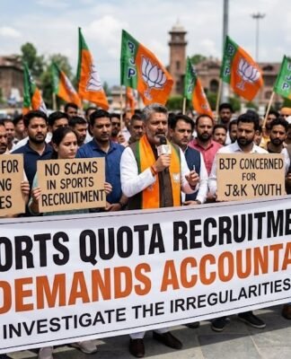 BJP Seeks Independent Probe into J&K Sports Quota Recruitment