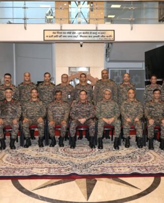 CHIEF OF THE ARMY STAFF REVIEWS OPERATIONAL PREPAREDNESS OF CENTRAL COMMAND