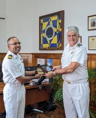 Indian Naval Ship Sudarshini Reaches Portugal
