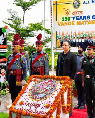 AIIMS Jammu Celebrates 80th Independence Day