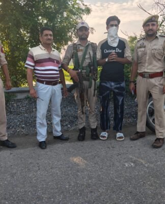 279g Heroin Seized, Smuggler Held in Kathua