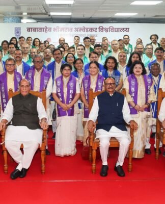 Rajnath Singh Urges Youth to Drive Change Democratically