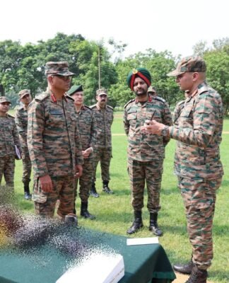 White Knight Corps Reviews Operational Readiness