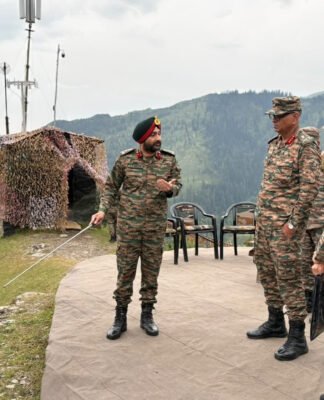 GOC Reviews Security Situation in Surankote, Operations Intensified in Pir Panjal