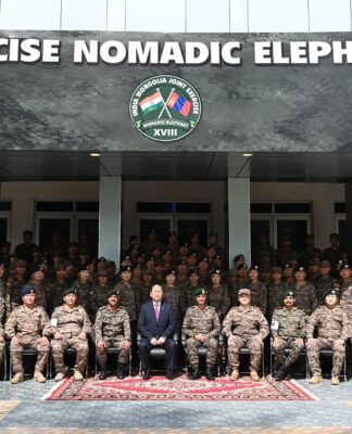 India-Mongolia Exercise Nomadic Elephant Begins in Pithoragarh