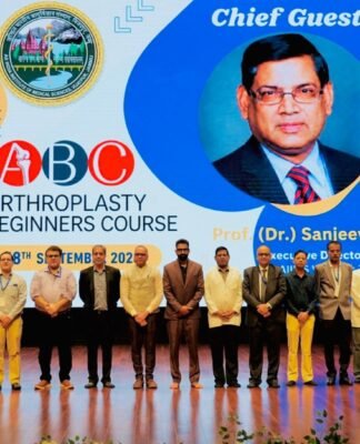 AIIMS Jammu Hosts Arthroplasty Beginners Course