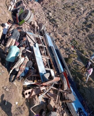 Two Dead, 17 Injured as Bus Plunges into Gorge in Udhampur; 4-Year-Old Girl Among Deceased